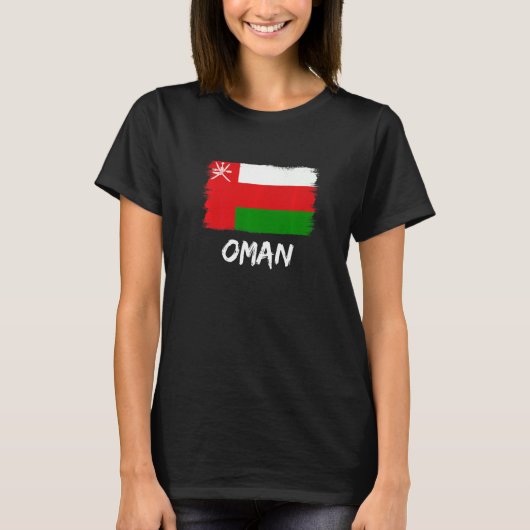 Omaanse vlag Oman T-shirt (Voorkant)
