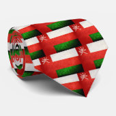 Omaanse vlag stropdas (Opgerold)