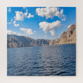Omaanse zeezicht legpuzzel
