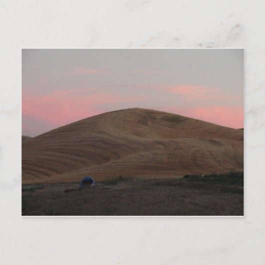 Omache Boerderij Sunset Briefkaart (Voorkant)