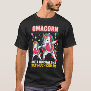 Omacorn als een normale Oma is slechts een veel ko T-shirt