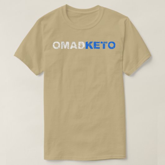 OMAD KETO T-SHIRT (Design voorkant)