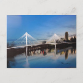 Omaha aan Council Bluffs Briefkaart