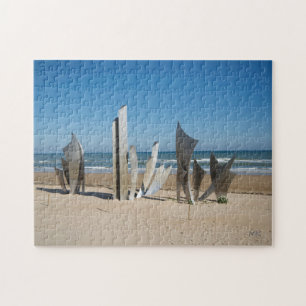 Omaha Beach Memorial Normandy France Puzzle Legpuzzel