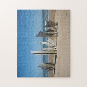 Omaha Beach Memorial Normandy France Puzzle Legpuzzel (Verticaal)