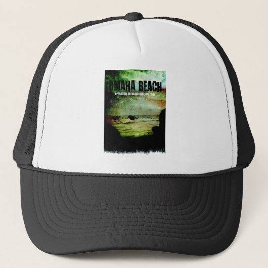 Omaha Beach.png Trucker Pet (Voorkant)