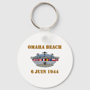 Omaha Beach Sleutelhanger