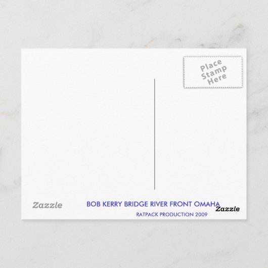 OMAHA BRIEFKAART (Achterkant)