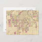 Omaha City, Nebraska Briefkaart (Voorkant / Achterkant)