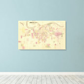 Omaha City, Nebraska Canvas Afdruk (Insitu (Houten vloer))