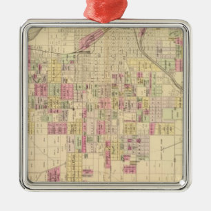 Omaha City, Nebraska Metalen Ornament