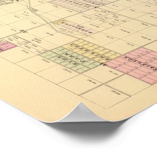 Omaha City, Nebraska Poster (Hoek)