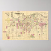 Omaha City, Nebraska Poster (Voorkant)