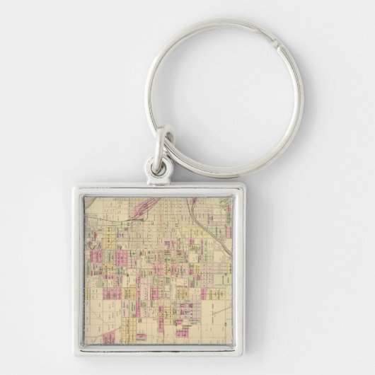 Omaha City, Nebraska Sleutelhanger (Voorkant)