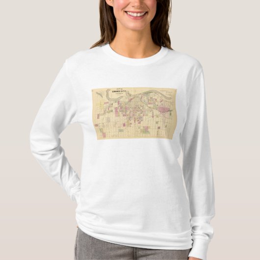 Omaha City, Nebraska T-shirt (Voorkant)