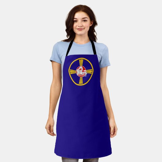Omaha City vlag Apron Schort (Gedragen)