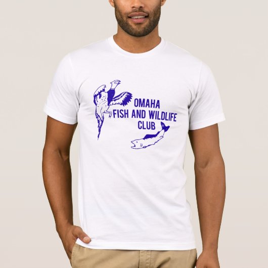  Omaha Fish and Wildlife Club T-shirt (Voorkant)