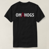 Omaha, hier komt de Hogs Funny Omahogs T-shirt (Design voorkant)