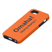 OMAHA iphone 5/5s Hard Hoesje Denver Broncos (Onderkant)