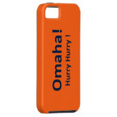 OMAHA iphone 5/5s Hard Hoesje Denver Broncos (Back/Rechts)