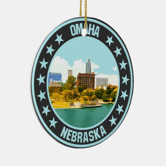 Omaha Keramisch Ornament (Rechts)