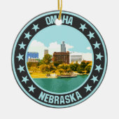 Omaha Keramisch Ornament (Voorkant)