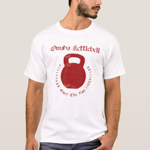 Omaha Kettlebell over White T-shirt