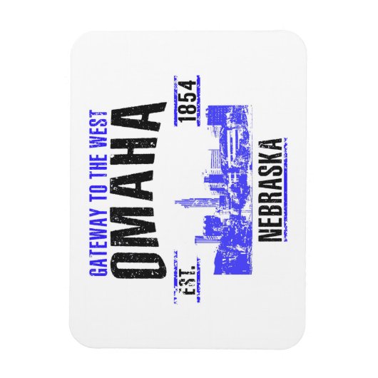 Omaha Magneet (Verticaal)