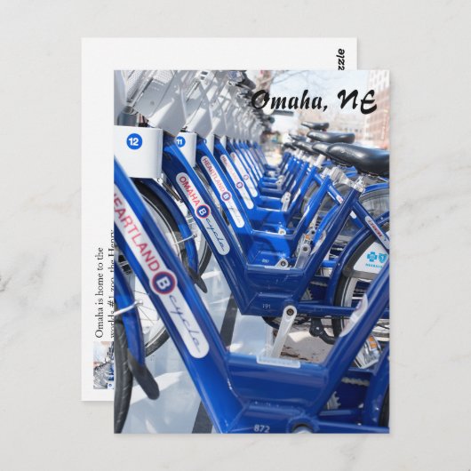 Omaha, NE Briefkaart (Voorkant / Achterkant)