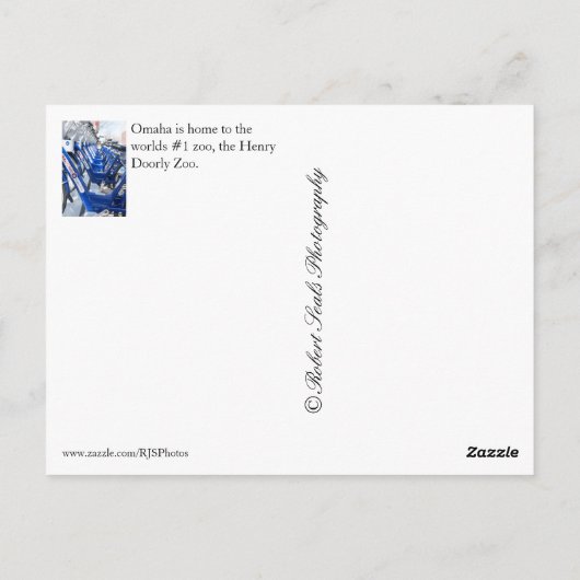 Omaha, NE Briefkaart (Achterkant)