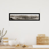 Omaha NE Stockyards Foto 1916 Poster (Keuken)