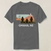 Omaha NE T-shirt (Design voorkant)