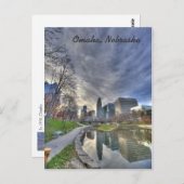 Omaha Nebraksa Briefkaart (Voorkant / Achterkant)