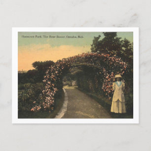 Omaha Nebraska 1913 Hanscom Park Vintage Briefkaart