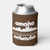 Omaha Nebraska Blikjeskoeler (Blikje Voorkant)