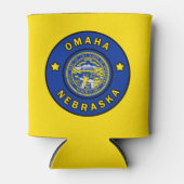 Omaha Nebraska Blikjeskoeler (Voorkant)