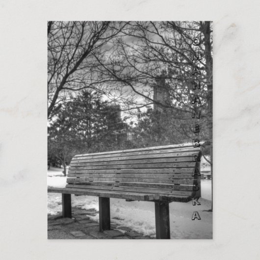 Omaha Nebraska Briefkaart (Voorkant)