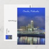 Omaha, Nebraska Briefkaart (Voorkant / Achterkant)