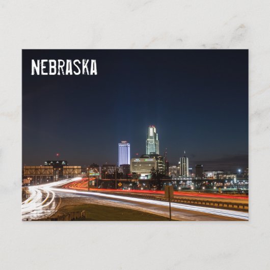Omaha, Nebraska Briefkaart (Voorkant)
