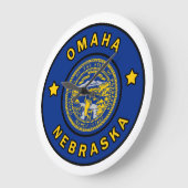 Omaha Nebraska Grote Klok (Hoek)