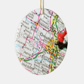 Omaha, Nebraska Keramisch Ornament (Rechts)