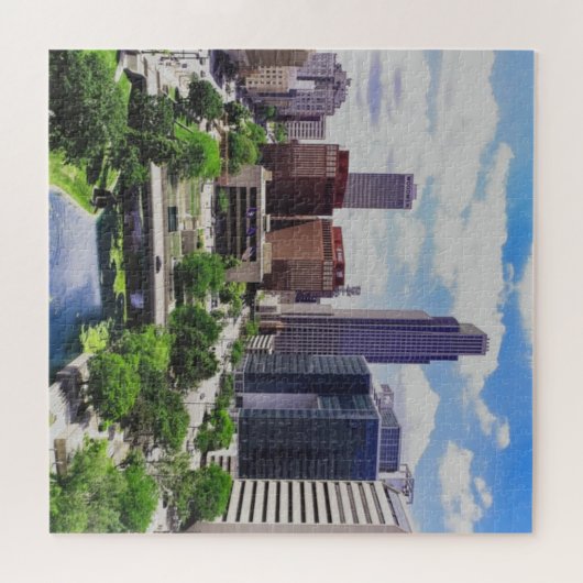 Omaha Nebraska Legpuzzel (Horizontaal)