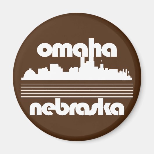 Omaha Nebraska Magneet (Voorkant)