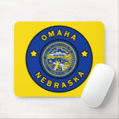 Omaha Nebraska Muismat (Met muis)