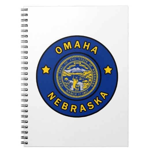 Omaha Nebraska Notitieboek (Voorkant)