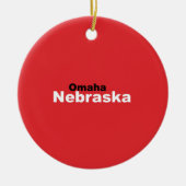 Omaha, Nebraska Ornament (Voorkant)