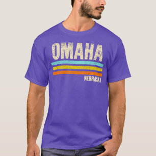 Omaha Nebraska Retro T-shirt