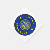 Omaha Nebraska Servet (Hoek)