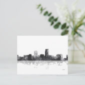 OMAHA NEBRASKA SKYLINE BRIEFKAART (Staand voorkant)