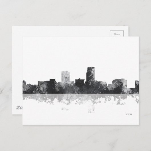 OMAHA NEBRASKA SKYLINE BRIEFKAART (Voorkant / Achterkant)
